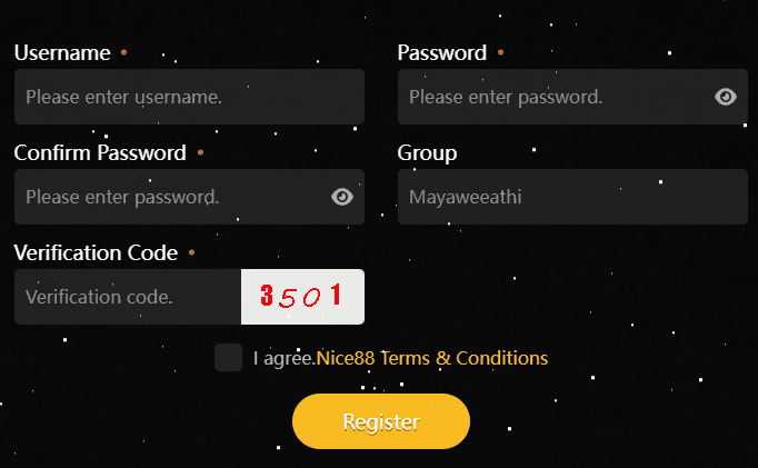 nice88 register